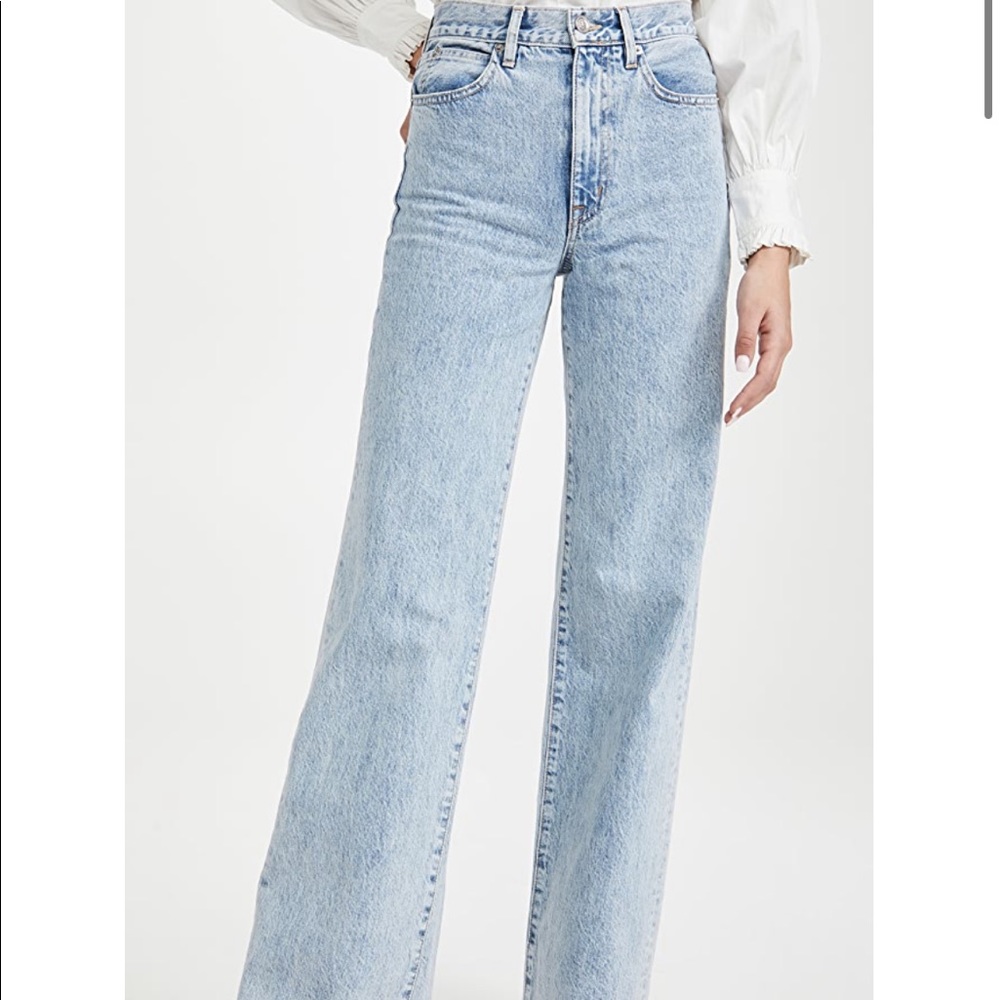 SLVRLAKE Grace Wide Leg Jean